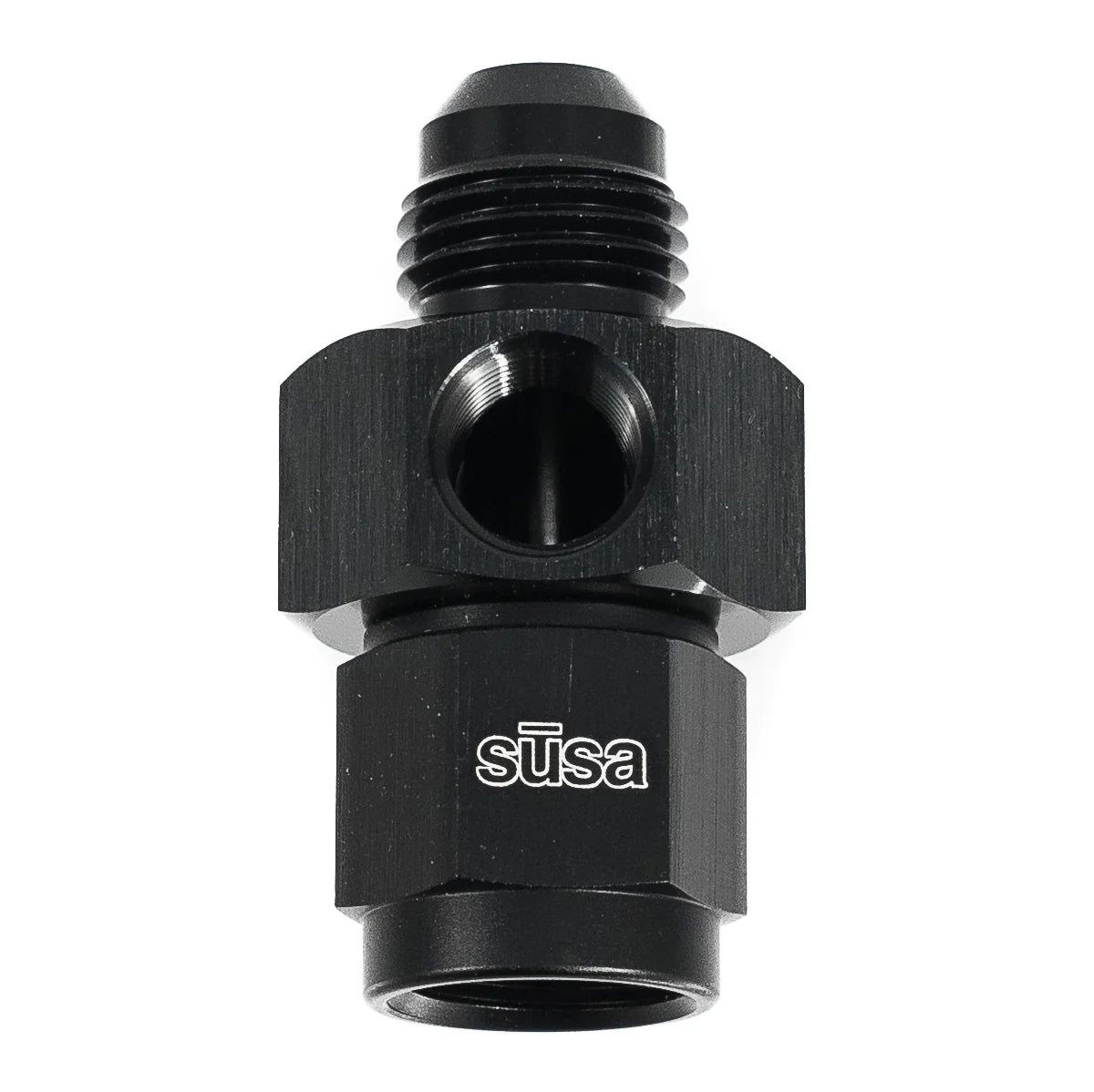 sūsa in-line Port Adapter, 1/8" NPT - AN Female to AN Male