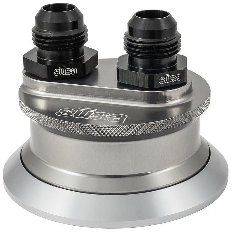 sūsa Spin-on Oil Filter Take-off Plate - Billet 92mm